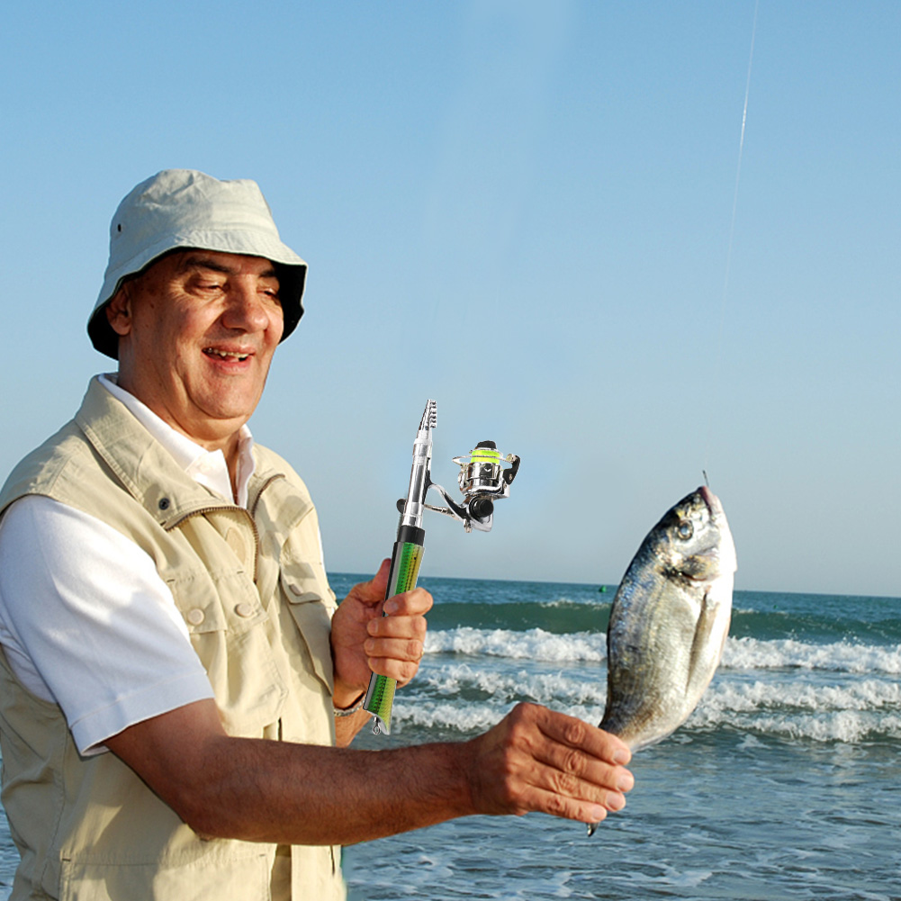 Portable Fish Shaped Fishing R - Penn Reel Fierce ulasan dan harga
