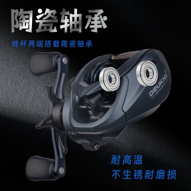 Q1 Baitcasting Reel With Dc Br - Ice Fishing Line ulasan dan harga