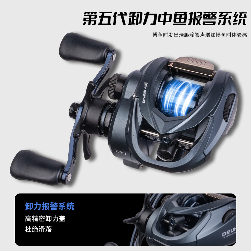 Q1 Baitcasting Reel With Dc Br - Ice Fishing Line ulasan dan harga
