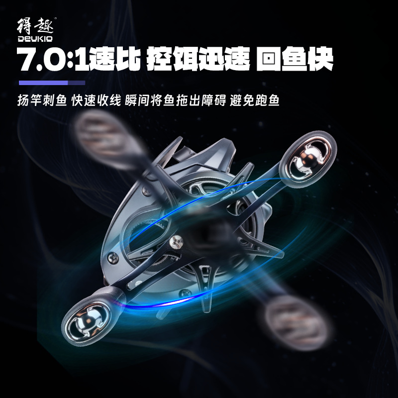 Q1 Baitcasting Reel With Dc Br - Ice Fishing Line ulasan dan harga