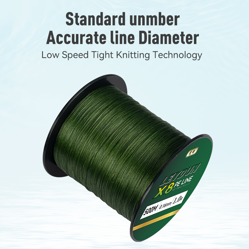LEYDUN 500m Micro New Fishing  - Leader Line ulasan dan harga