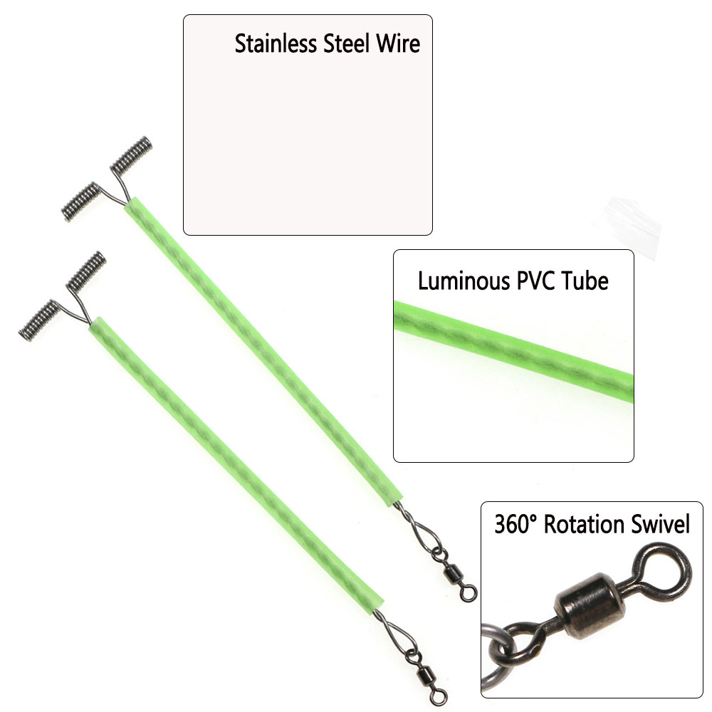 50pcs Stainless Steel Fishing  - Leader Line ulasan dan harga