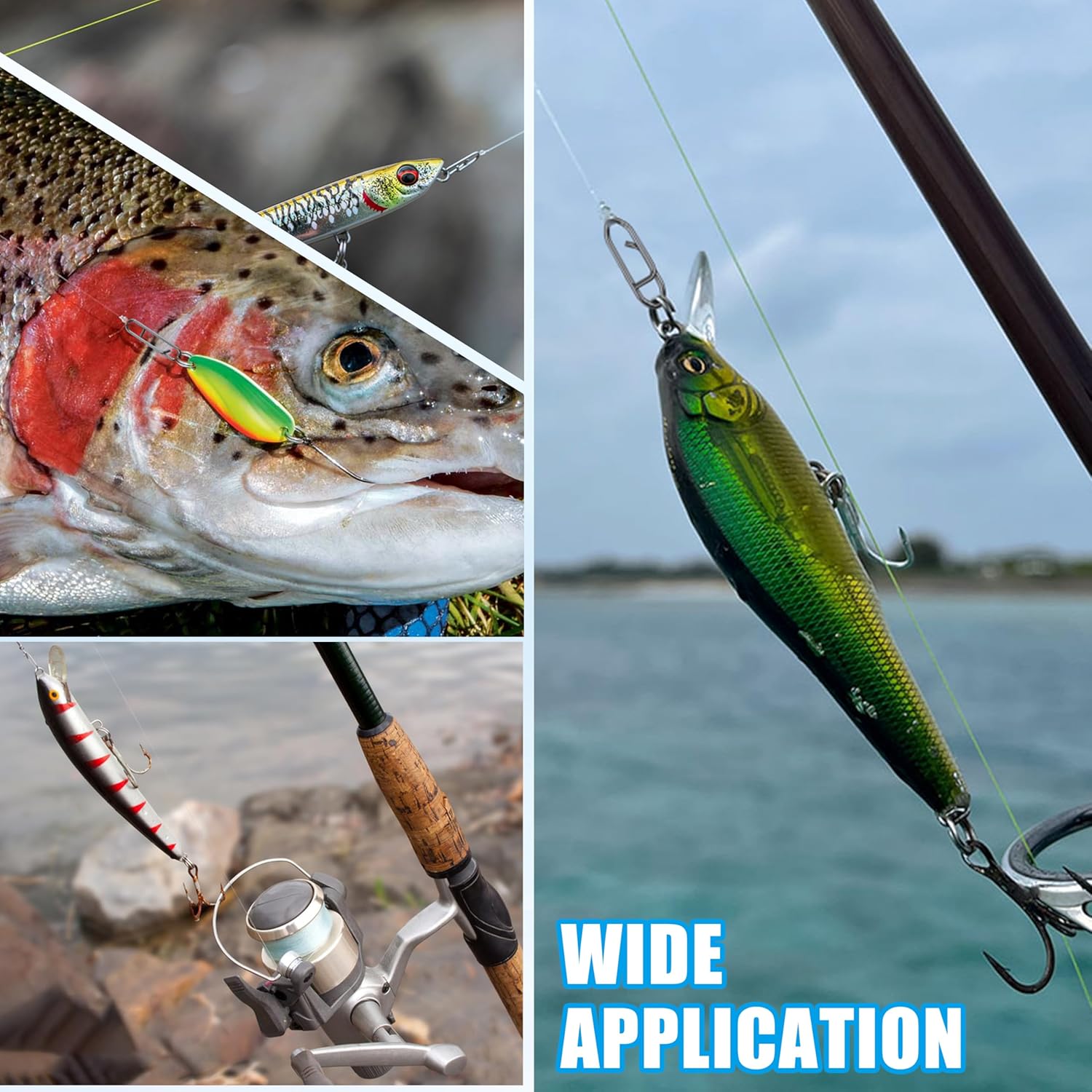 9KM Fishing Snap Kit 110pcs Po - Saltwater Line ulasan dan harga