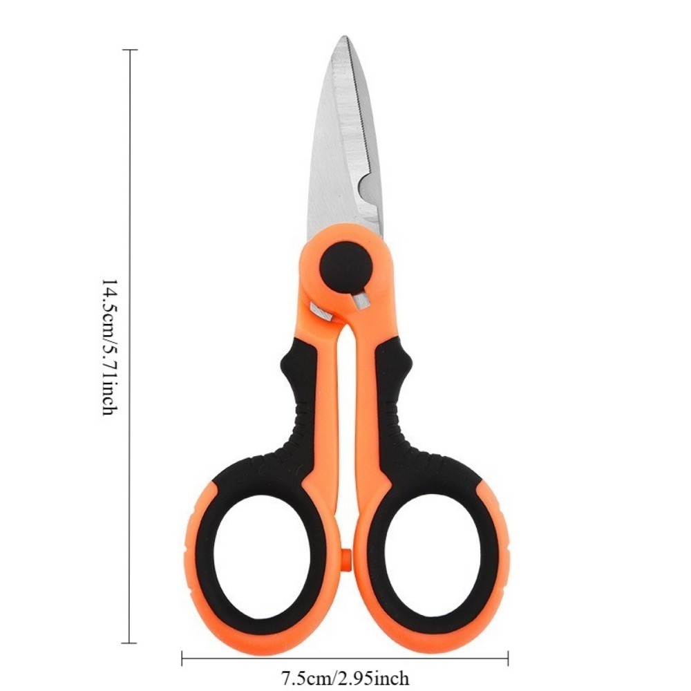 1pc Outdoor Fishing Scissor wi - Fishing Line Cutter ulasan dan harga