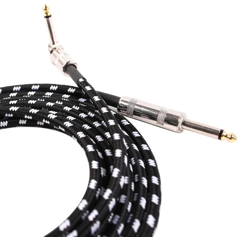 Electric Guitar Cable Wire Cor - Braided Line ulasan dan harga