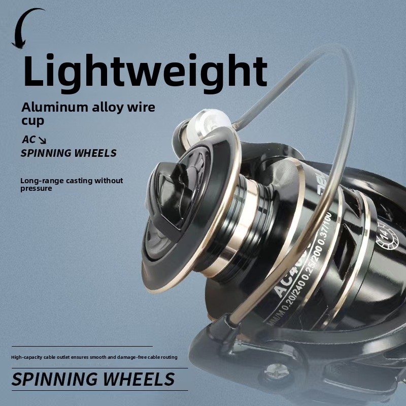 Ac Series All Metal Spinning F - Ice Fishing Line ulasan dan harga