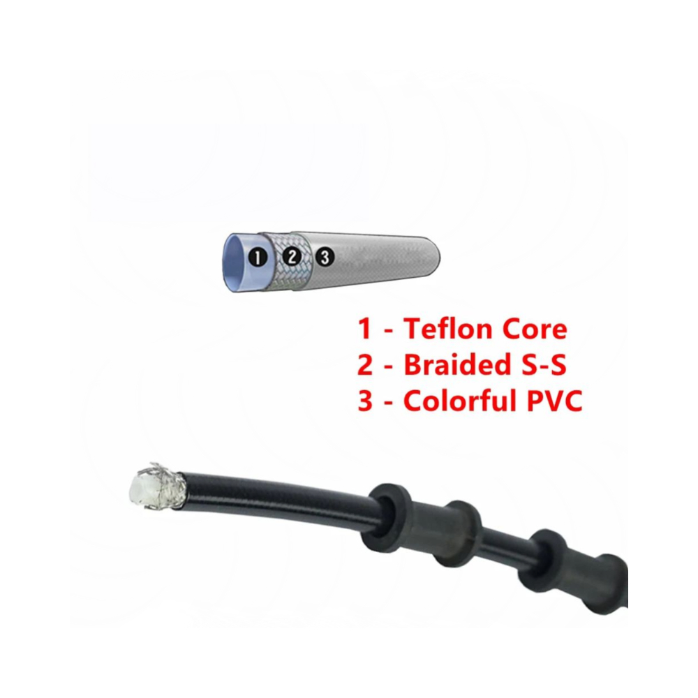 28°-28° Black Braided Hydrauli - Braided Line ulasan dan harga